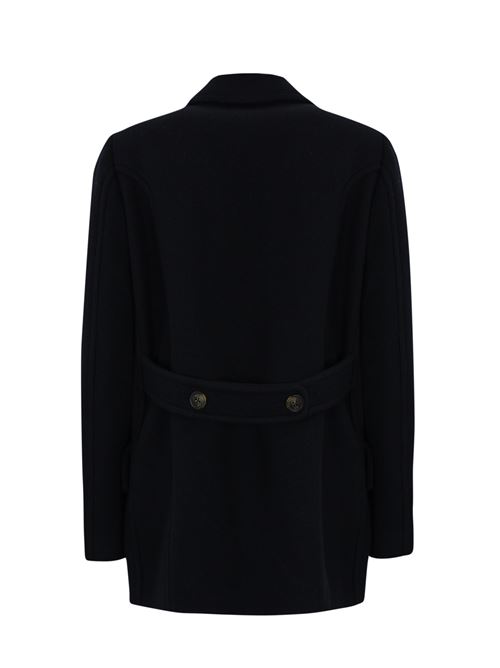 Peacoat in lana e cashmere Blu FAY | NAW07493110 WINU807